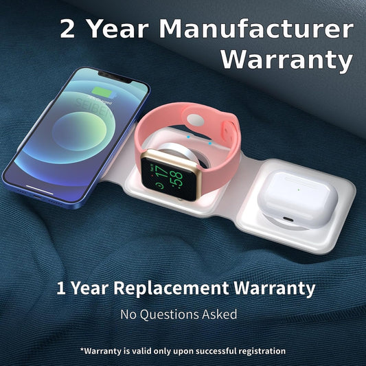 MagTrio: 3-in-1 Wireless Charger For Android & IOS