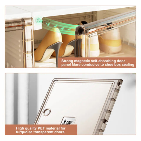 StepStack™ Smart Foldable 4 Layer Shoe Rack