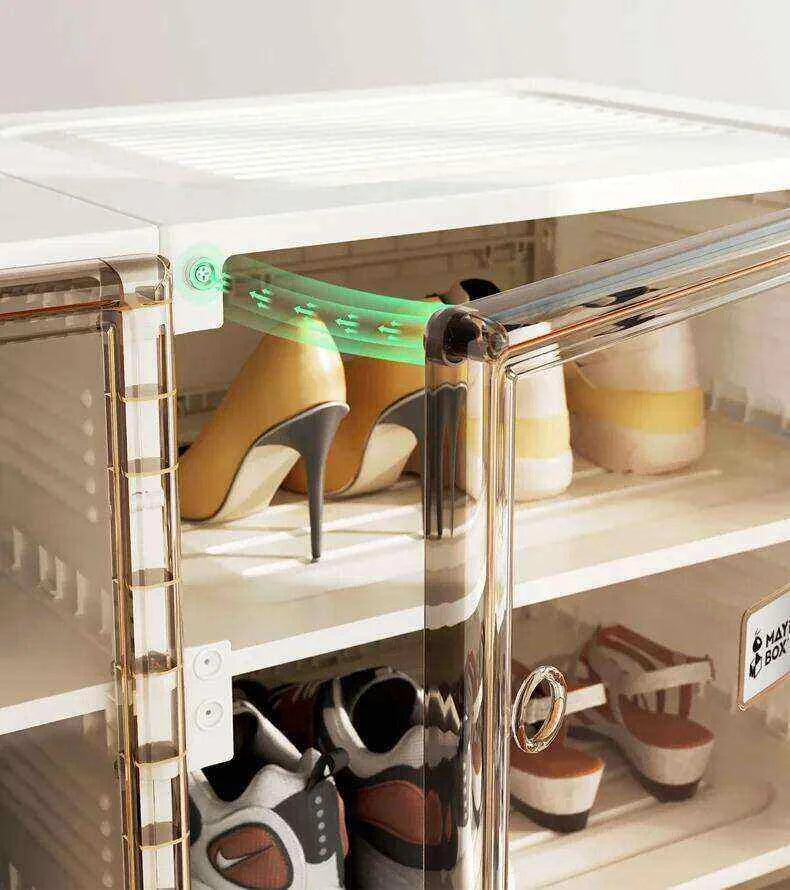 StepStack™ Smart Foldable 4 Layer Shoe Rack