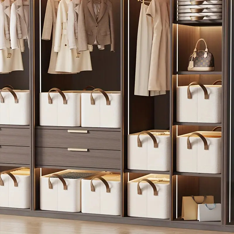 StackMate™ Deluxe Foldable Closet  Organizer (Pack of 8)