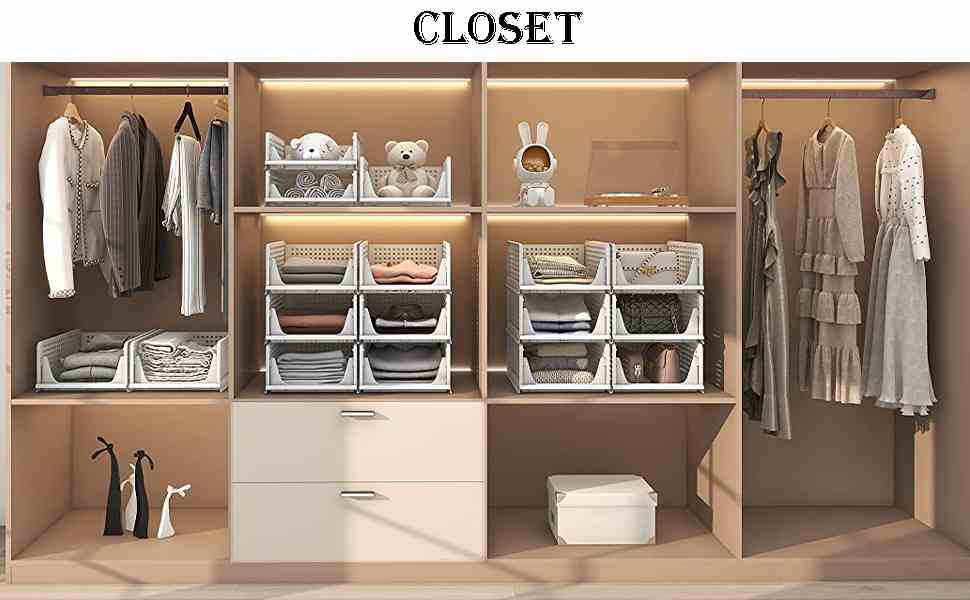FoldNest™ Express Foldable Closet Organizer (Pack of 5)