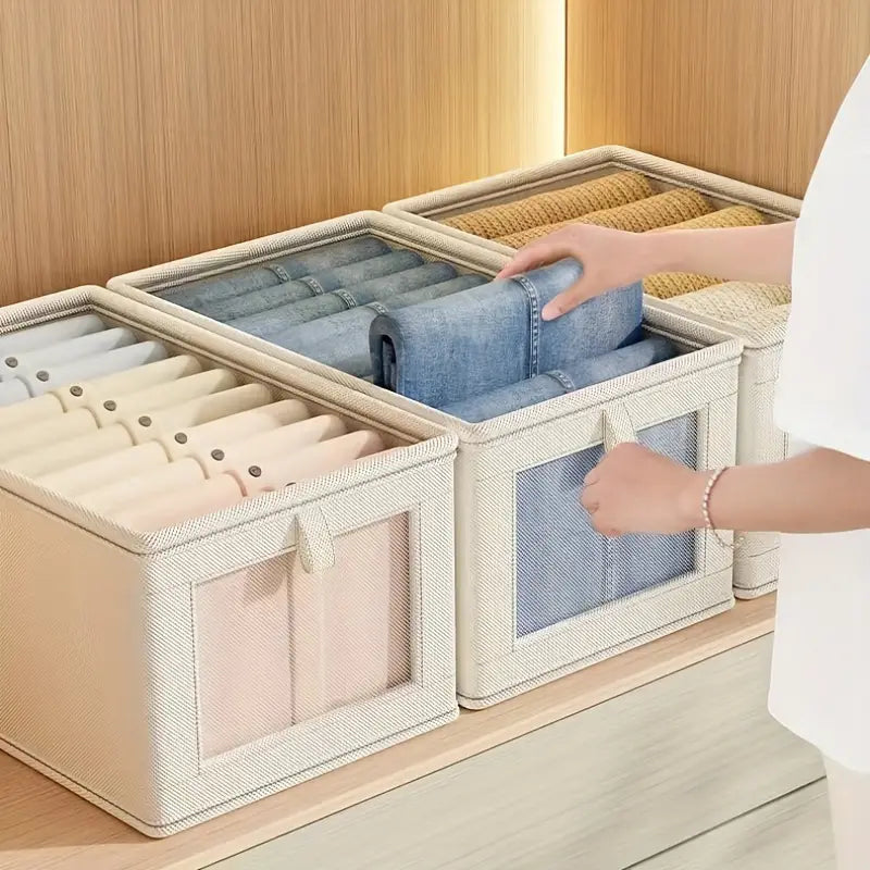 StackMate™ Deluxe Foldable Closet  Organizer (Pack of 8)